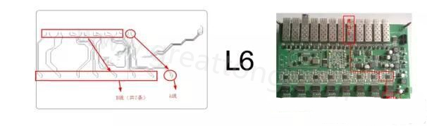 根據(jù)客戶端提供的信息，確認為L6層光口8與芯片8之間的兩條差分阻抗線調(diào)試不通-深圳宏力捷