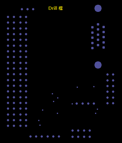 產(chǎn)生Drill File及 Map File 的Gerber 檔案，此會(huì)產(chǎn)生描述此PCB所用到的鉆孔的孔徑尺寸及鉆孔的座標(biāo)資訊。