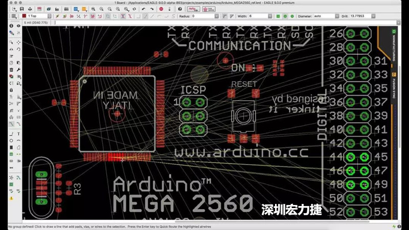 CadSoft EAGLE是一款專業(yè)的印刷電路板(PCB)設(shè)計(jì)軟件，低成本、便于使用、功能強(qiáng)大。